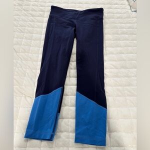 New Balance Navy and Blue Leggings - Size XS